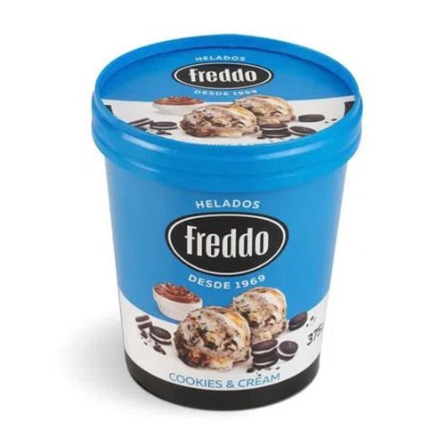 Helado Freddo Cookies & Cream 375 Gr.