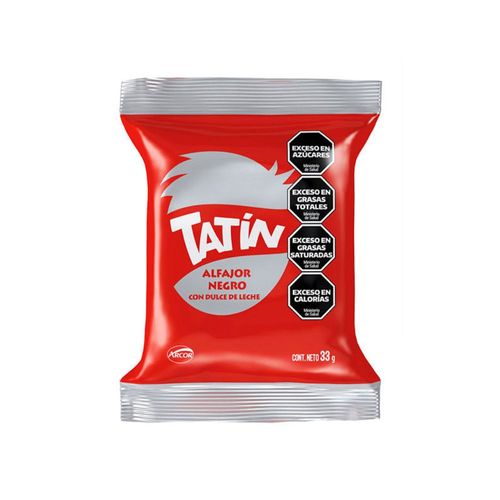 Alfajor Negro Tatin 33 gr.