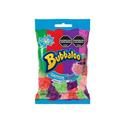 Gomitas Mix Acidos Bubbaloo 16,5 Gr.