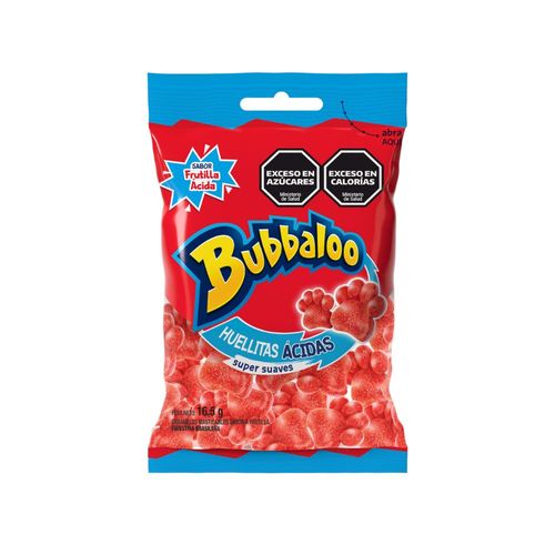 Gomitas Sabor Frutas Acidas Bubbaloo 16,5 Gr.