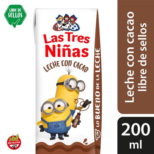 Leche Chocolatada Las 3 Niñas 200 Ml.