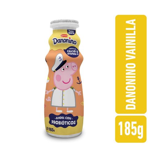 Yogur Peppa Pig Bebible Vainilla Danonino 185 Gr.