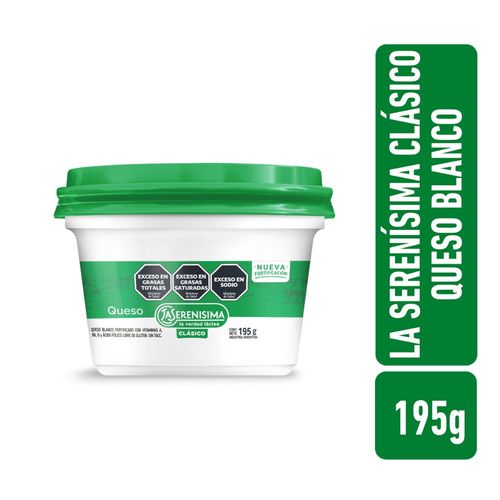 Queso Blanco Light La Serenísima Clásico 195 Gr.