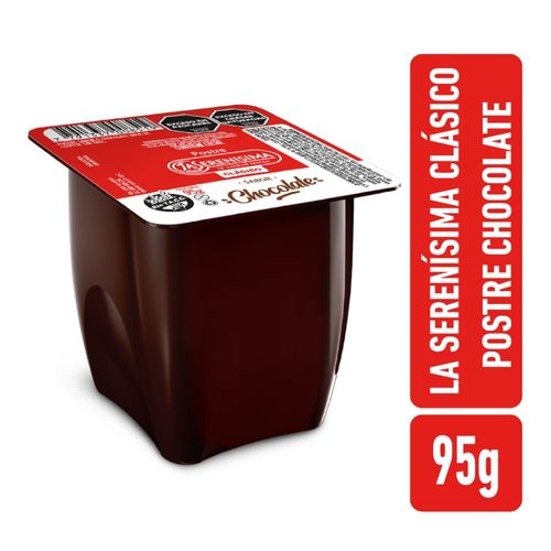 Postre Chocolate La Serenísima Clásico 95 Gr.