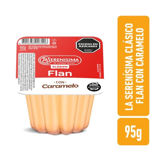 Flan Vainilla La Serenisima Clasico 95 Gr.