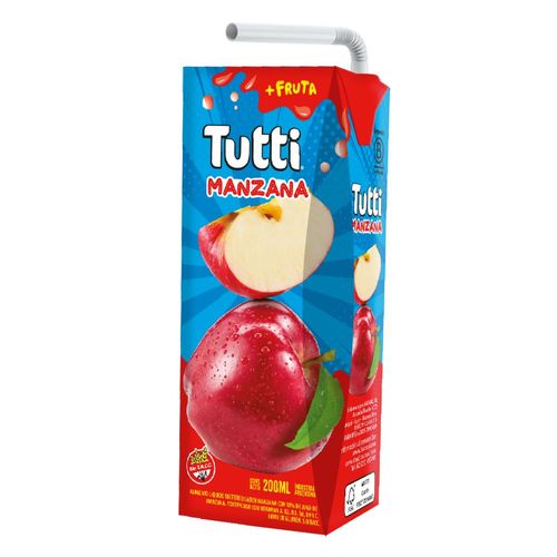 Jugo Tutti Manzana 200 Ml.