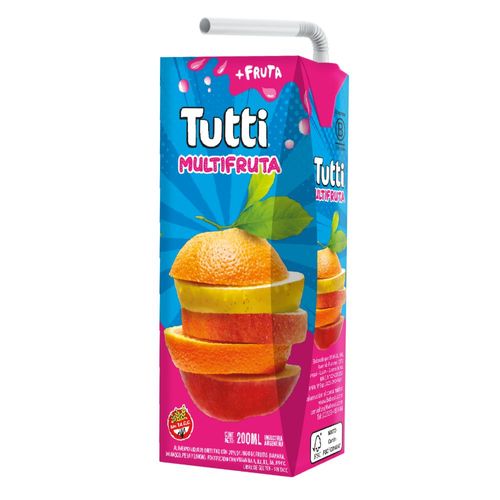 Jugo Tutti Multifruta 200 Ml.