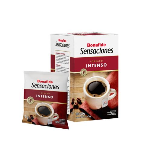 Café Intenso Bonafide en Saquitos x 18 Gr.