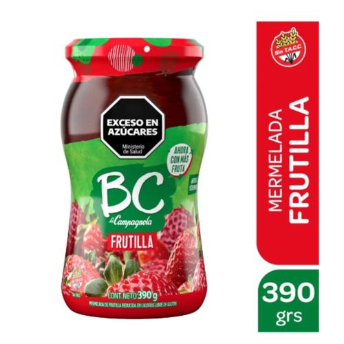 Mermelada Bc Frutilla 390 Gr.