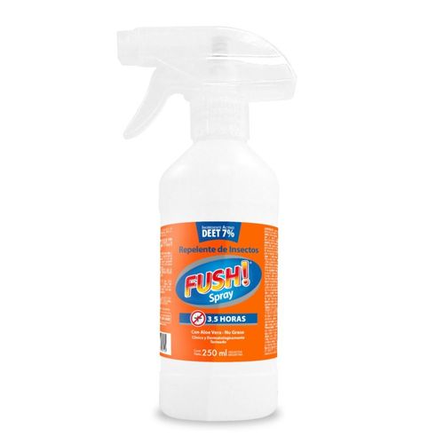 Repelente Spray Fush 250 Ml.