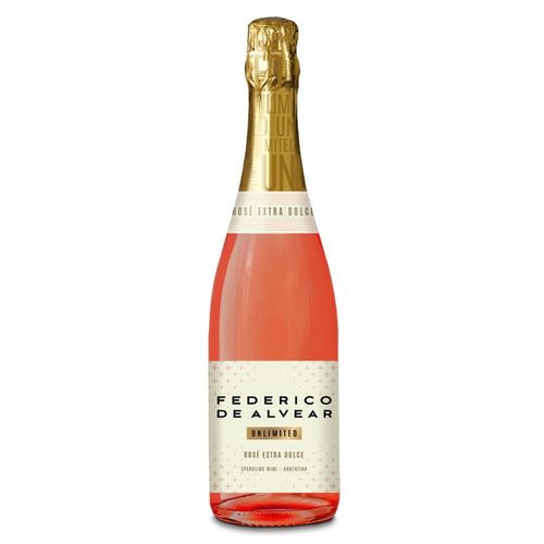 Espumante Rose Extra Dulce Federico Alvear 750 Ml.