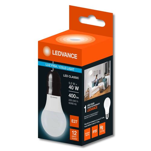 Lampara Led Cla40 5,5W 865 Ledvance 1 Ud.