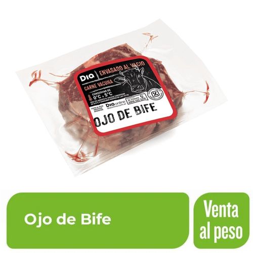 Ojo de Bife Envasado al Vacío x 1 Kg.