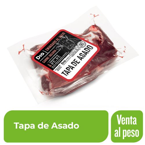 Tapa de Asado Envasado al Vacío x Kg.