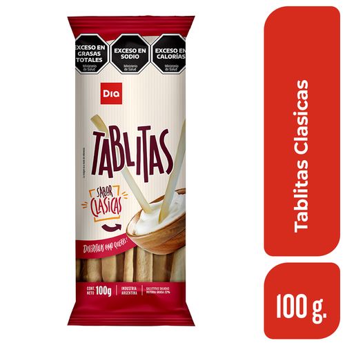 Tablitas Clasicas Dia 100 Gr.