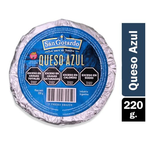 Queso Mini Azul San Gotardo 220 Gr.