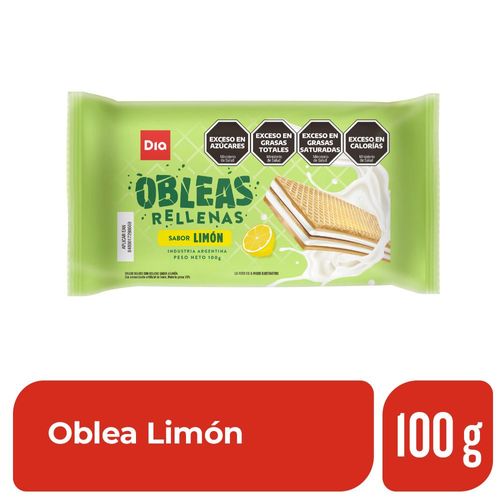 Obleas Limón Dia 100 Gr.