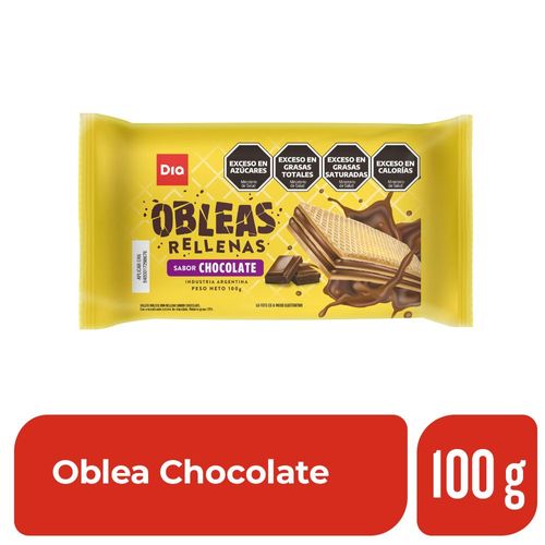 Oblea Chocolate Dia 100 Gr.