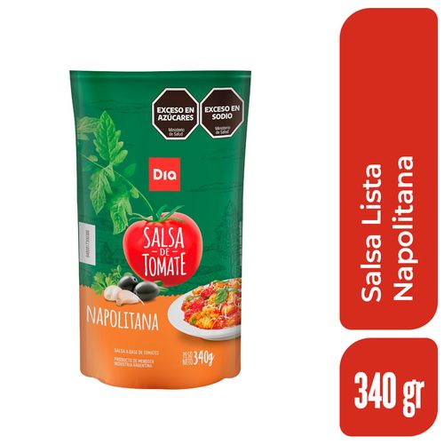 Salsa Lista Napolitana Dia 340 Gr.