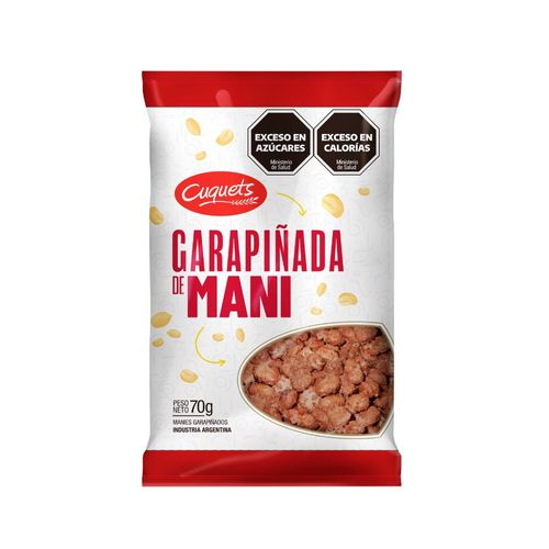 Garrapiñada De Maní Cuquets 70 Gr.