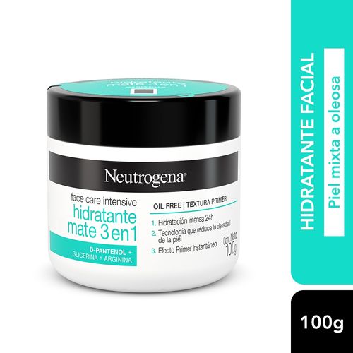 Crema Facial Hidratante 3 en 1 Neutrogena 100 Ml.