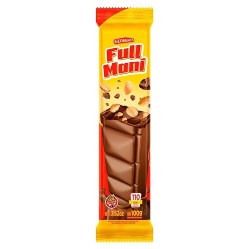 Chocolate Con Leche Mani Full Mani 100 Gr.