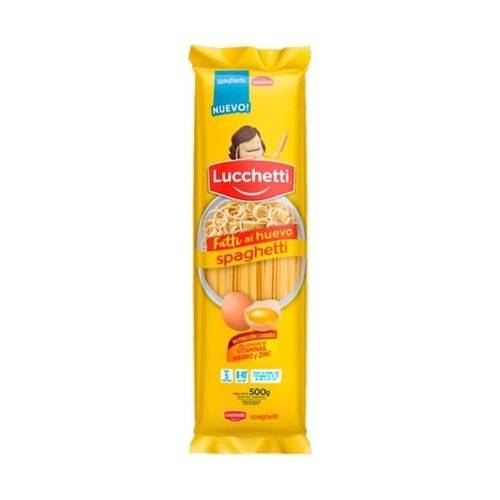 Spaghetti Al Huevo Lucchetti 500 Gr.