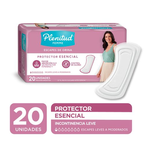 Protector Esencial Plenitud Femme 20 Ud.