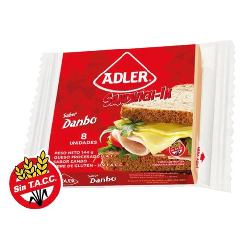 Queso Dambo En Fetas Adler 144 Gr.