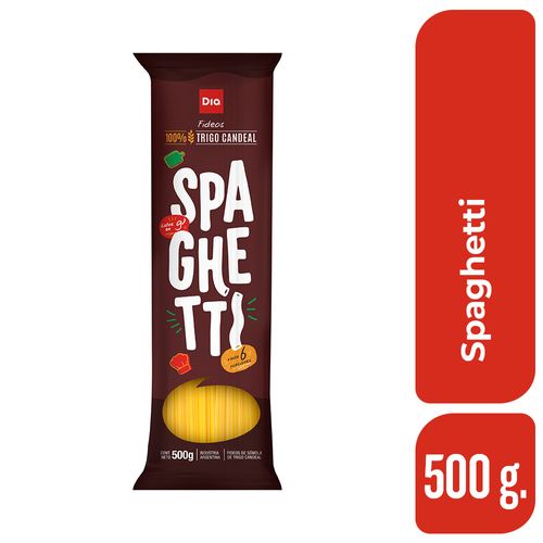 Fideos Spaghetti Dia 500 Gr.