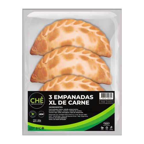 Empanadas Facilitas Carne Xl 3 Ud.