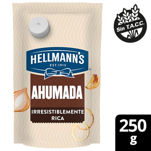 Mayonesa Sabor Ahumado Hellmans 250 Gr.