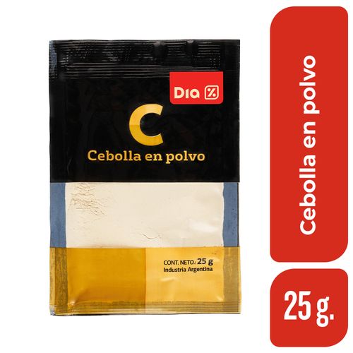 Cebolla En Polvo Dia 25 Gr.