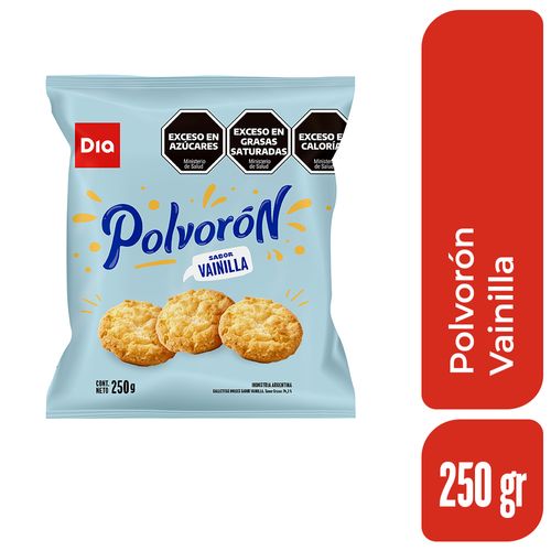 Polvorón Vainilla Dia 250 Gr.