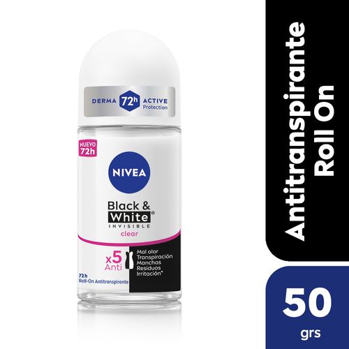 Desodorante femenino Nivea Invisible Roll On 50 ml