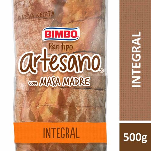 Pan Integral Bimbo Artesano 500 Gr.