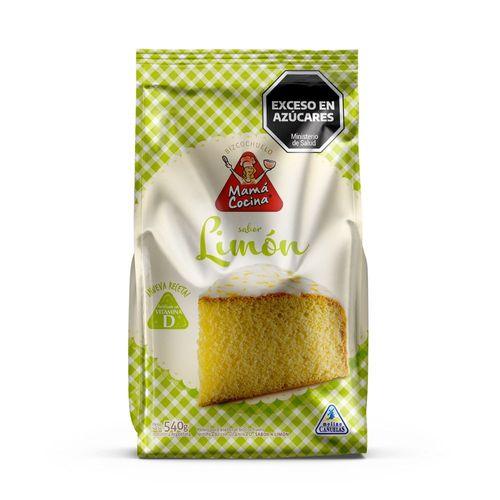 Premezcla para Bizcochuelo Sabor Limón Mamá Cocina 540 Gr.