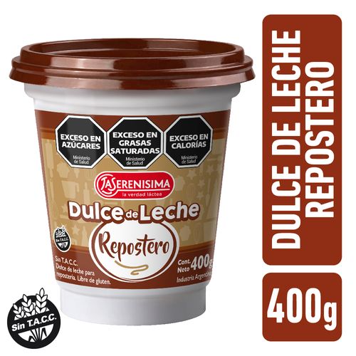 Dulce de Leche Repostero La Serenisima 400 Gr.