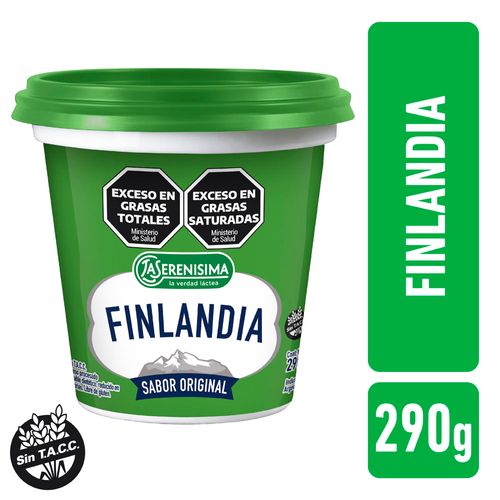 Queso Untable Finlandia Light 290 Gr.