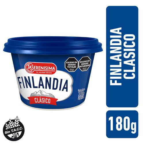 Queso Untable Finlandia Clásico 180 Gr.