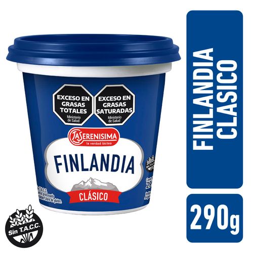 Queso Untable Finlandia Clásico 290 Gr.