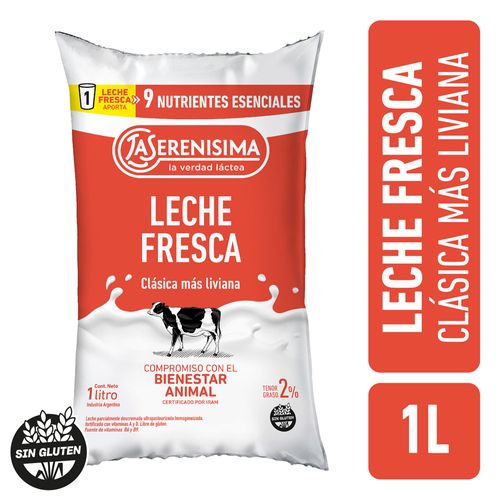 Leche Multidefensa 2% La Serenisima 1 Lt.