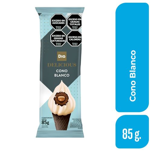 Helado Cono Dulce de Leche Delicius 85 Gr.