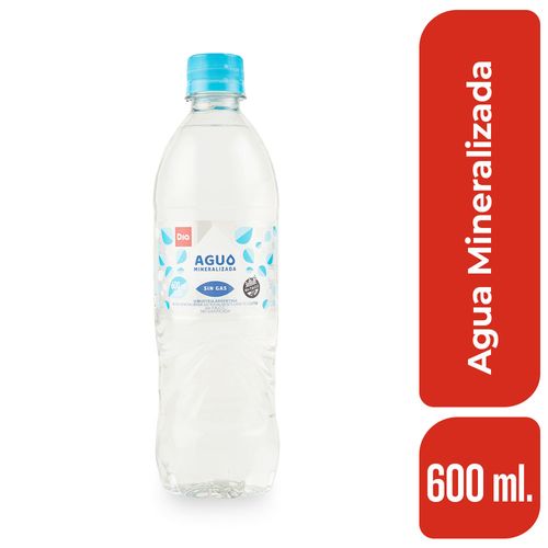 Agua Mineralizada Dia 600 Ml.