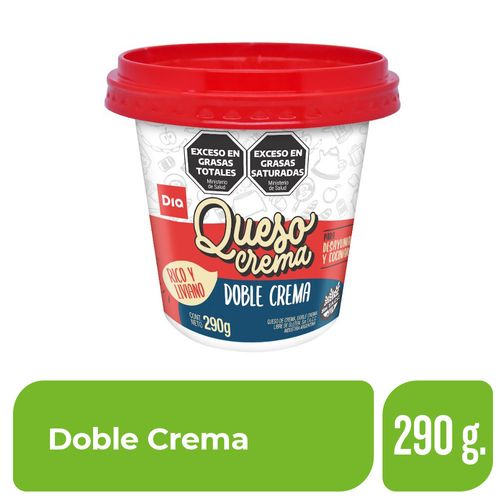 Queso Doble Crema DIA Clásico 290 Gr.