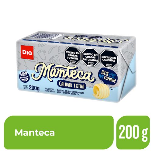 Manteca DIA Calidad Extra 200 Gr.