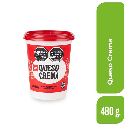 Queso Crema Clásico Dia 480 Gr.