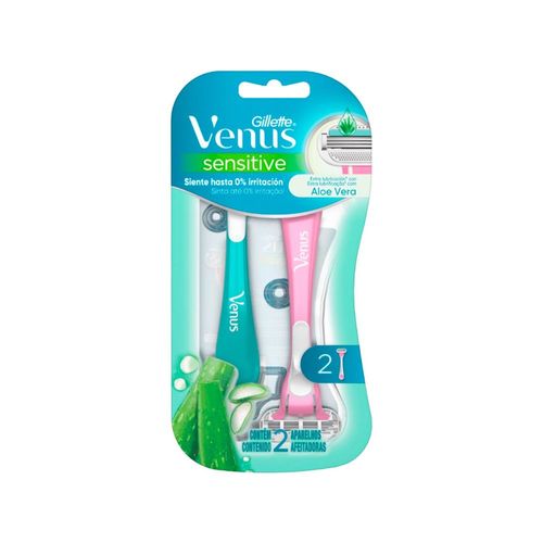 Afeitadoras Upgrade Sensitive Venus 2 Ud.