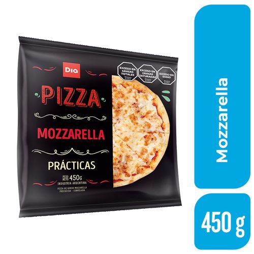 Pizza Congelada Dia Mozzarella 450 Gr.