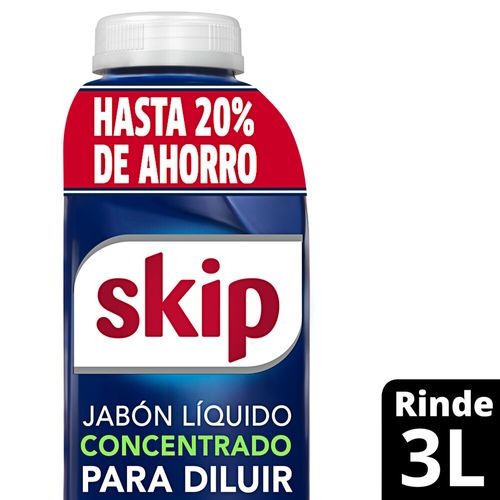 Jabón Liquido Para Diluir Skip Bio-Enzimas 500 Ml.